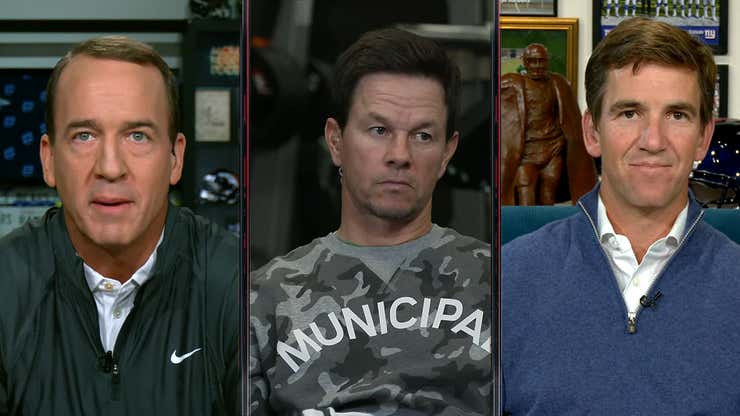 Image for Mark Wahlberg has the same enthusiasm for the ManningCast as we do