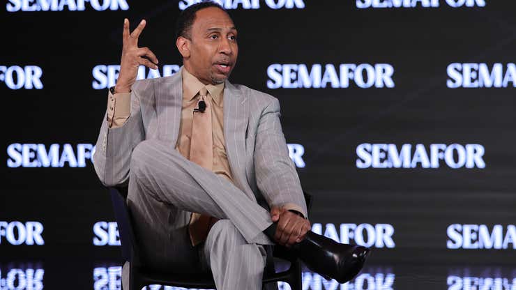 Image for Why does Stephen A. Smith continue to get a pass for sexually harassing female colleagues on air?