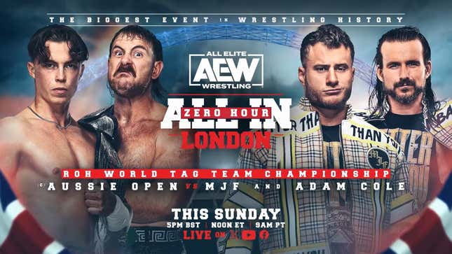 Image for article titled Predicting the AEW All In London card